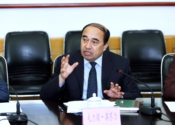国家教育部民族司司长毛力提．满苏尔讲话